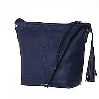 Женская сумка на ремешке Темно-синяя FB1182