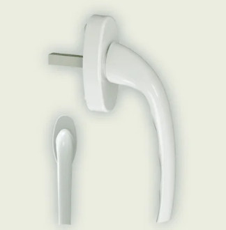 Ручка для металопластикового вікна Gera колір білий