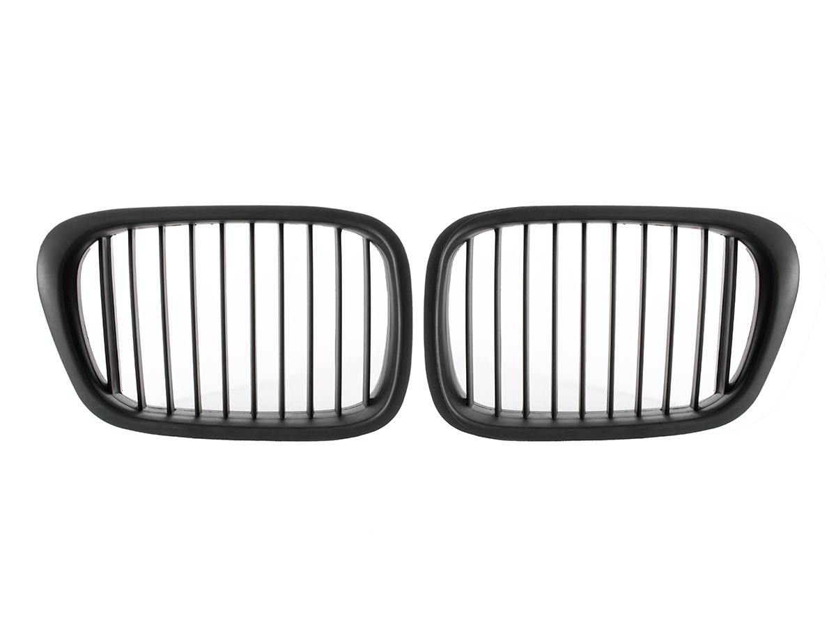 Решітки радіатора ліворуч + права (здері) BMW 5 E39 00-, фото 1