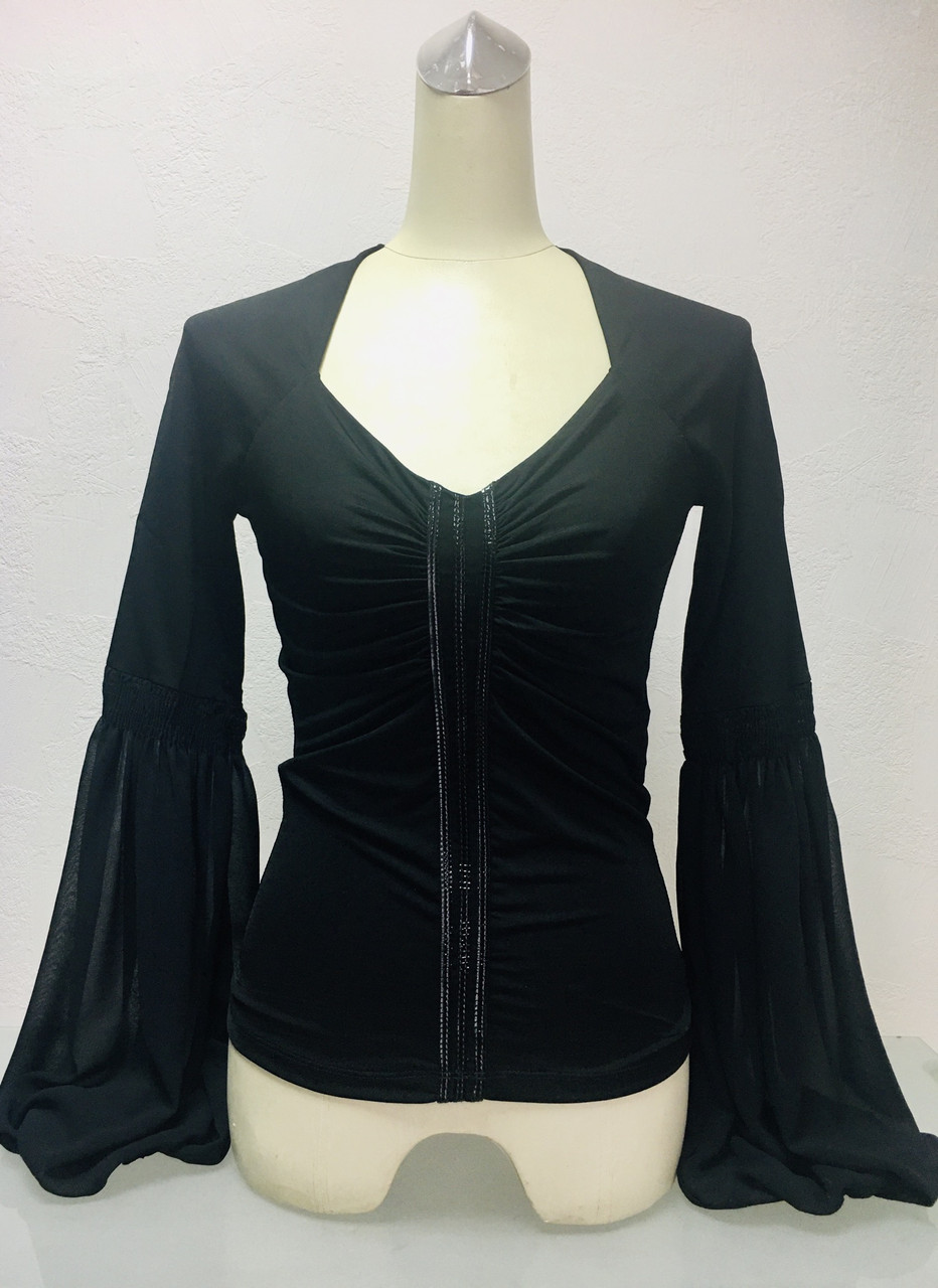 Блуза жіноча di Mare ошатна чорна, фото 1