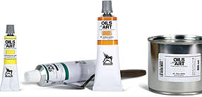 Фарба олійна, Земля сатурнова, 60мл, Renesans, фото 3