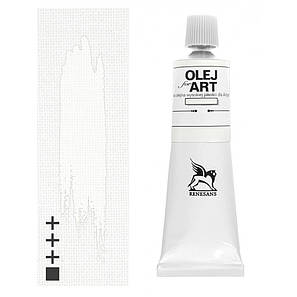 Фарба олійна, Білила титанові, 140мл, Renesans, фото 1