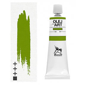 Фарба олійна, Зелень ренесанс, 140мл, Renesans, фото 1