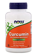 Now Curcumin From Turmeric Root Extract 60 veg caps