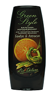 Бальзам-кондиціонер для надання об'єму та блиску волоссю Бамбук & апельсин, серії "Green Style", Liv Delano