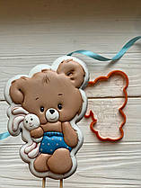 3D-формочки-вирубки для пряників "Ведмедик 23"