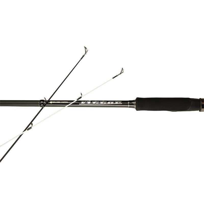 Якісний спінінг GC Vittor VTS-802M 2.44 м 5-25г, спінінг для лову щуки, судака
