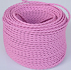 Ретропровід текстильний кручений 2x0.75, рожевий, фото 7