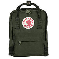Рюкзак Kanken Fjallraven 16л classic сумка портфель качественный оригинал 2024 канкен с лисой зеленого цвета