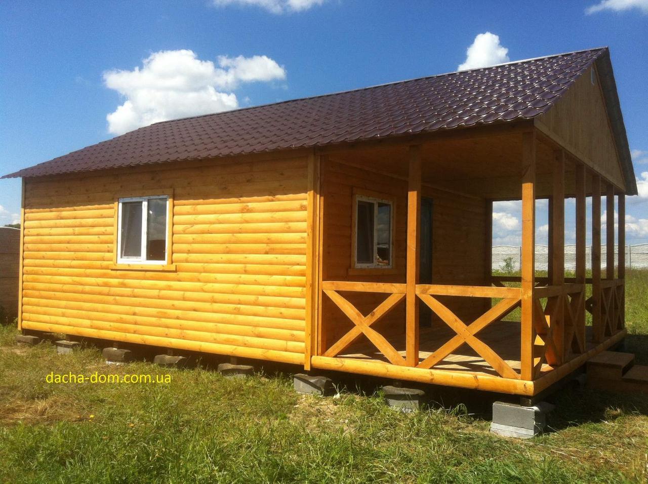 Дачні,садові,каркасні будиночки!6×8.5 включаючи терасу.