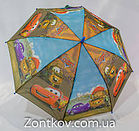 Детский зонтик для мальчика "cars" на 4-8 лет то фирмы "Rainproof".