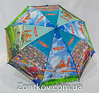 Детский зонтик для мальчика "cars" на 4-8 лет то фирмы "Rainproof".