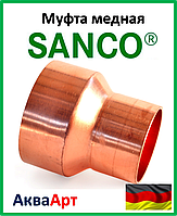 SANCO Муфта переходная медная 22-15