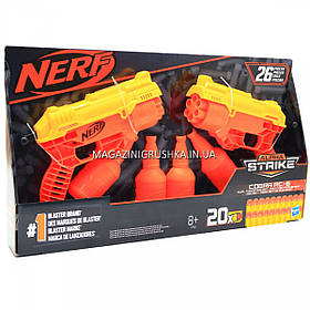 Набір бластерів Hasbro Nerf Wolf Alfa Cobra Strike RC-6 (E7565)