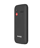 Телефон кнопковий для бабусі на 2 сім карти з ліхтариком Sigma Comfort 50 HIT 2020, фото 4
