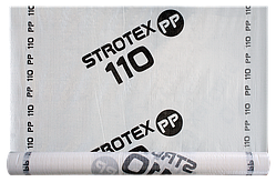 Гідроізоляційна плівка Стротекс (Strotex) 110 PP щільність 110 г/м2 1,5х50 метрів рулон 75 м2