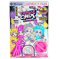 Капсул Чикс набор из 4 кукол - Capsule Chix Ultimix 4 Pack