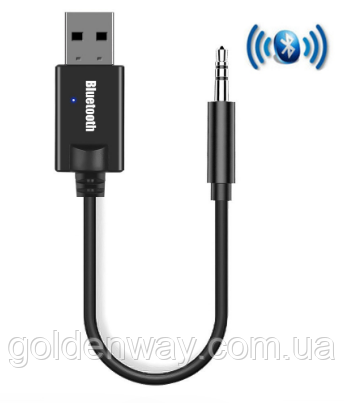 Блютуз bluetooth ресивер адаптер перехідник в AUX для автомагнітоли BT01 перехідник блютуз в аукс