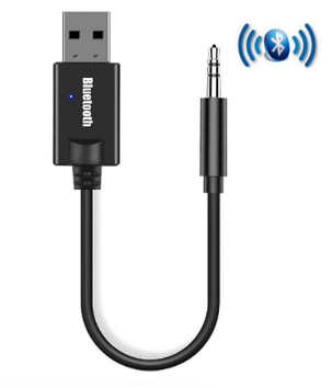 Блютуз bluetooth ресивер адаптер перехідник в AUX для автомагнітоли BT01 перехідник блютуз в аукс