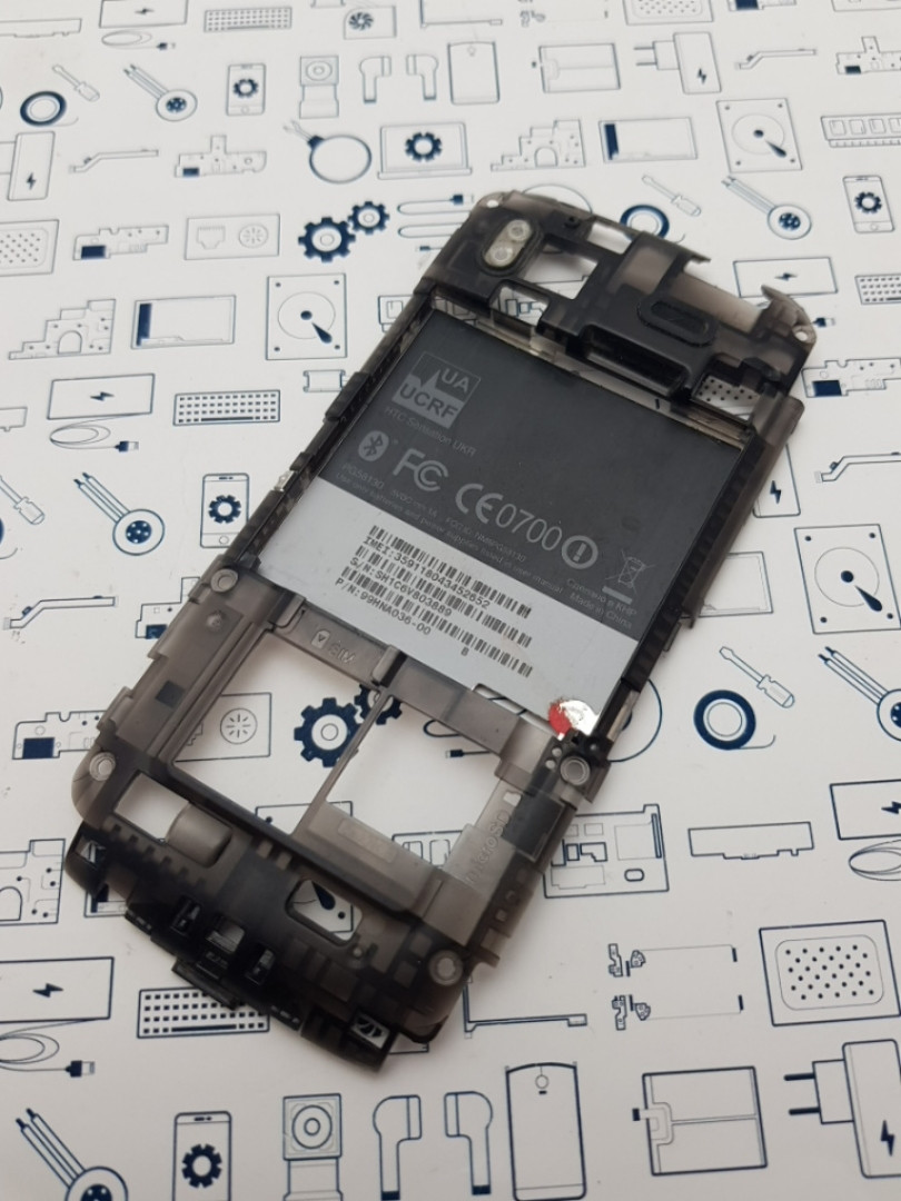 Середній корпус htc z710e з динаміком сервісний оригінал з розборки