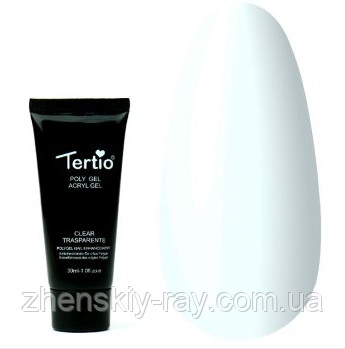 Полігель Tertio No01 — Clear, 30 мл, фото 1
