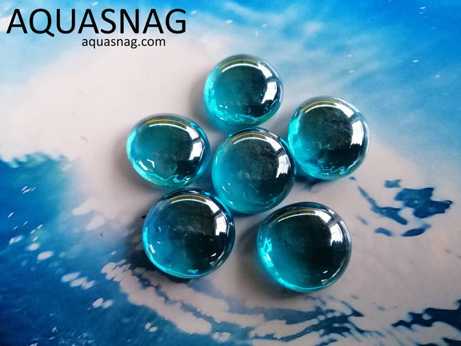 Стеклянные камушки марблс, голубые, 250г (ID#1114612158), цена: 120 ...