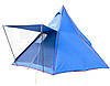 Палатка юрта GreenCamp GC1768 2 вікна 2 входи 350 x 350 x 210 мм, фото 8