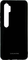 Силікон Xiaomi Mi Note 10/CC9 Pro pearl Чорний Silicone Case Molan