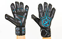 Перчатки вратарские STORELLI Goalkepeer Gloves 905 размер 10 Black-Blue