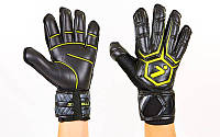 Перчатки вратарские STORELLI Goalkepeer Gloves 905 размер 9 Black-Yellow