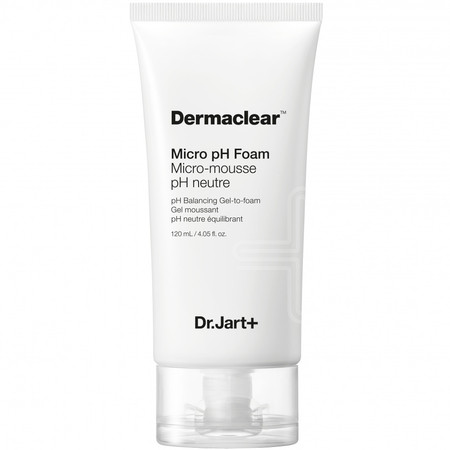 Гель-пінка для вмивання відновлювальний рН-баланс Dr. Jart+ Dermaclear Micro pH Foam Cleanser 120ml, фото 1