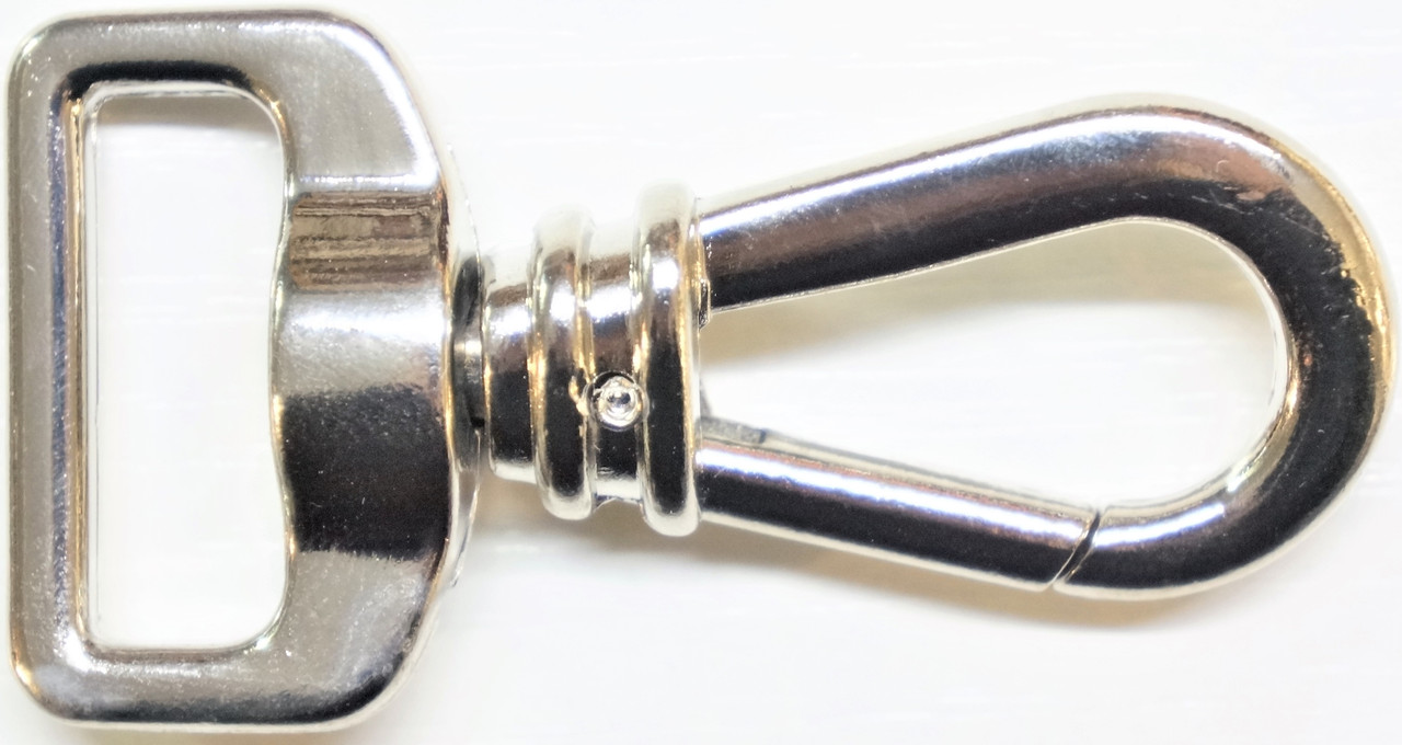 Карабін 5971 світлий нікель 2,5 см, фото 1