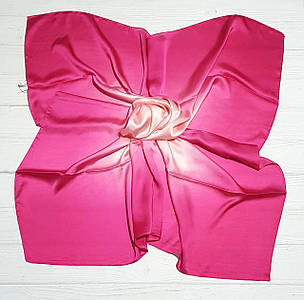 Хустка шовкова середня рафаєла малинова