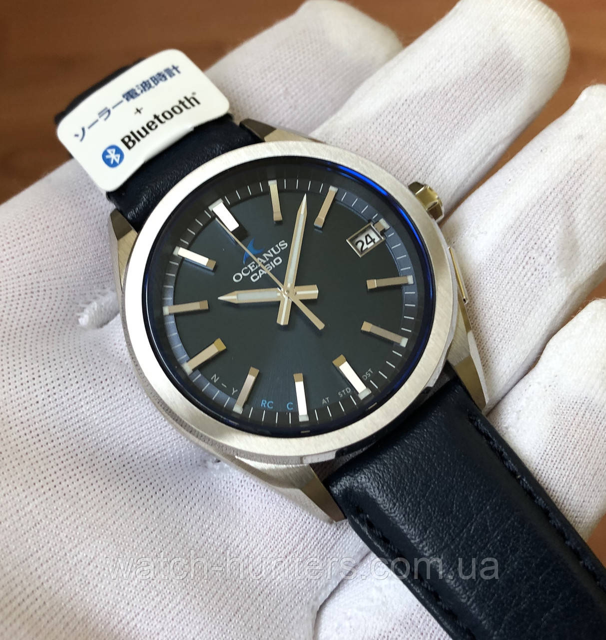 カシオ オシアナス 百貨店購入 OCW-T200sle-2ajr 替えベルト付き