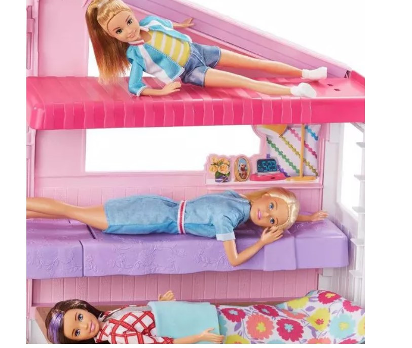 Barbie Будиночок Барбі Малібу (Домик в Малибу Барби Набор Mattel Barbie Malibu House FXG57 ДОМ 6 комнат) - фото 5 - id-p1114663931