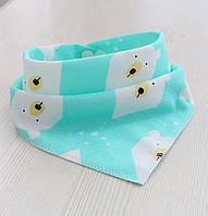 Слинявчик нагрудник бандана на кнопці гарної якості