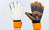 Перчатки вратарские PROFI Goalkepeer Gloves 900 размер 10 White-Black-Orange