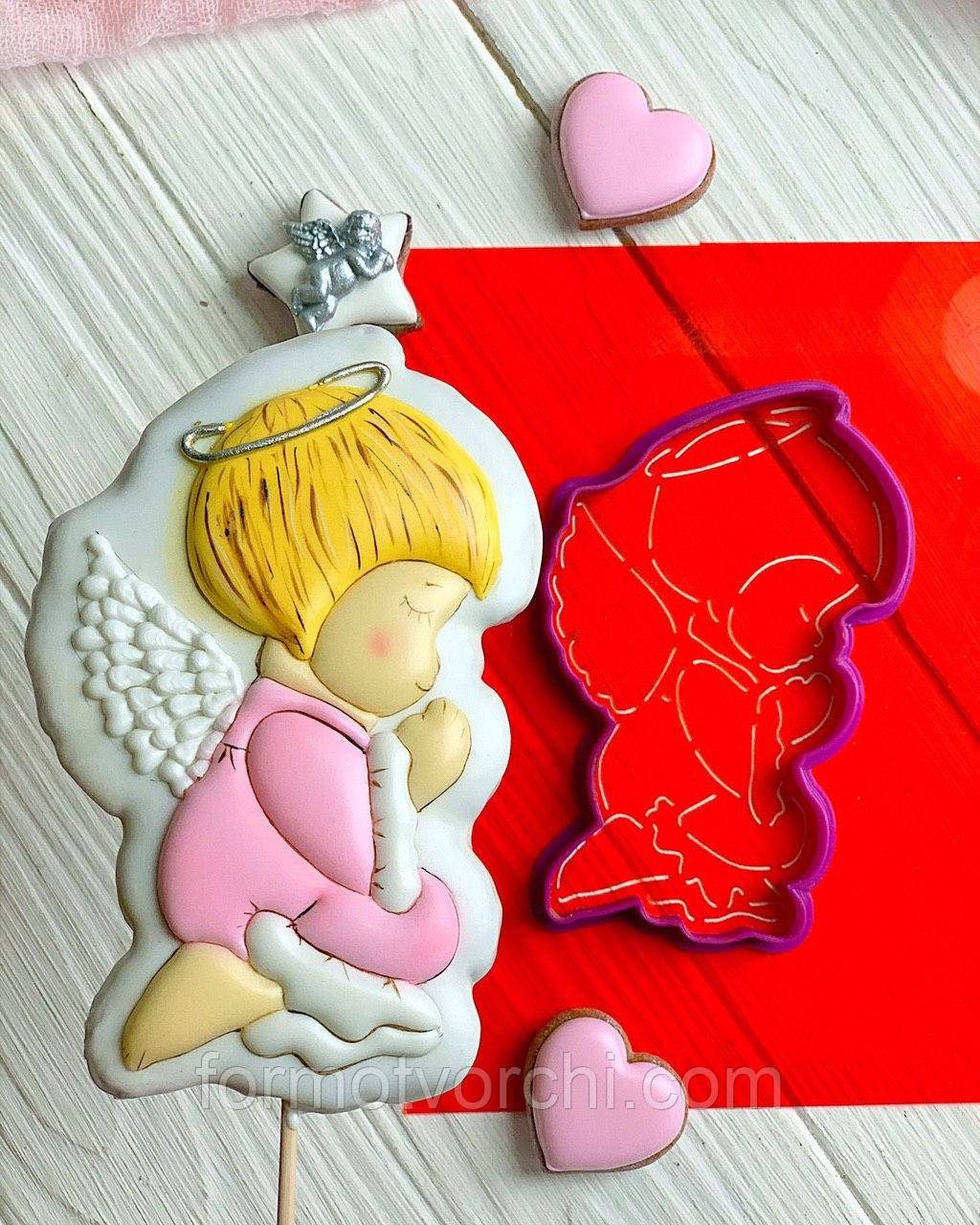 3D-формочки-вирубки для пряників "Ангел 31"