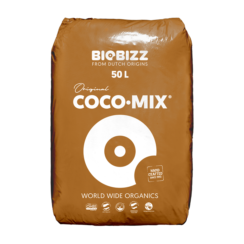 Кокосовый грунт BioBizz Coco mix 50L - фото 1 - id-p1114676733
