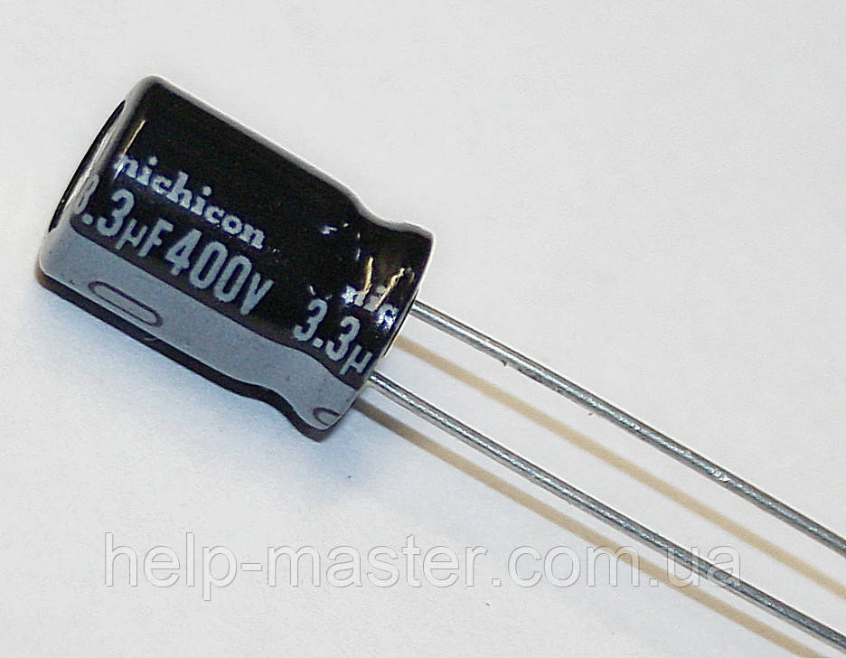 3,3мкф-400v (105°C) VY<M> 8*12  Nichicon, фото 1