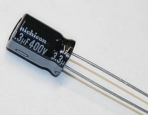 3,3мкф-400v (105°C) VY<M> 8*12  Nichicon