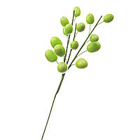 Ветка декоративная "Пасхальные крашенки салатовые", в упаковке 3шт. (5000-013/GREEN)