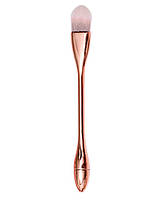 Пензель для нанищення масок і глини Plump mask rose gold