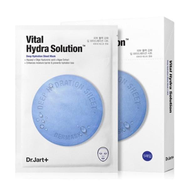 Уцінка! Зволожувальна маска Dr. Jart+ Dermask Water Jet Vital Hydra Solution 30g (до 29.06.2025!)