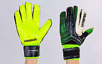 Перчатки вратарские REUSCH Goalkepeer Gloves 869 размер 10 Black-Green-White