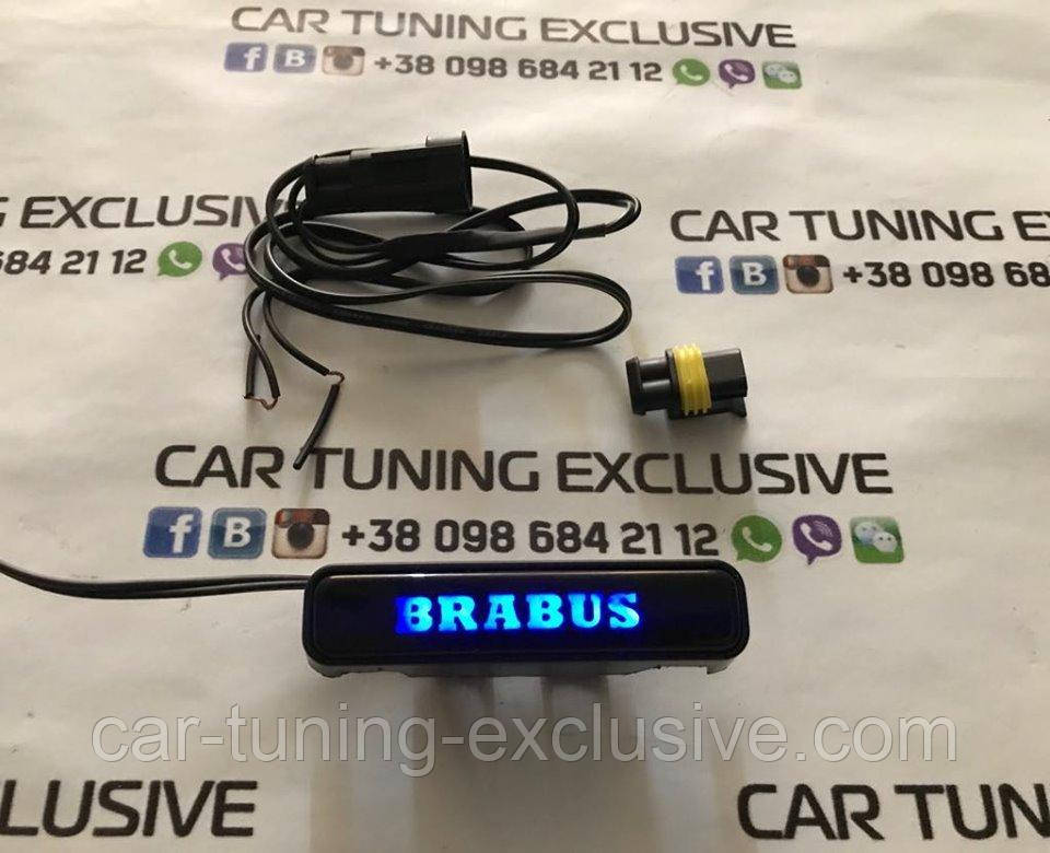 BRABUS lettering for radiator grille illuminated for Mercedes S-class Coupe C217