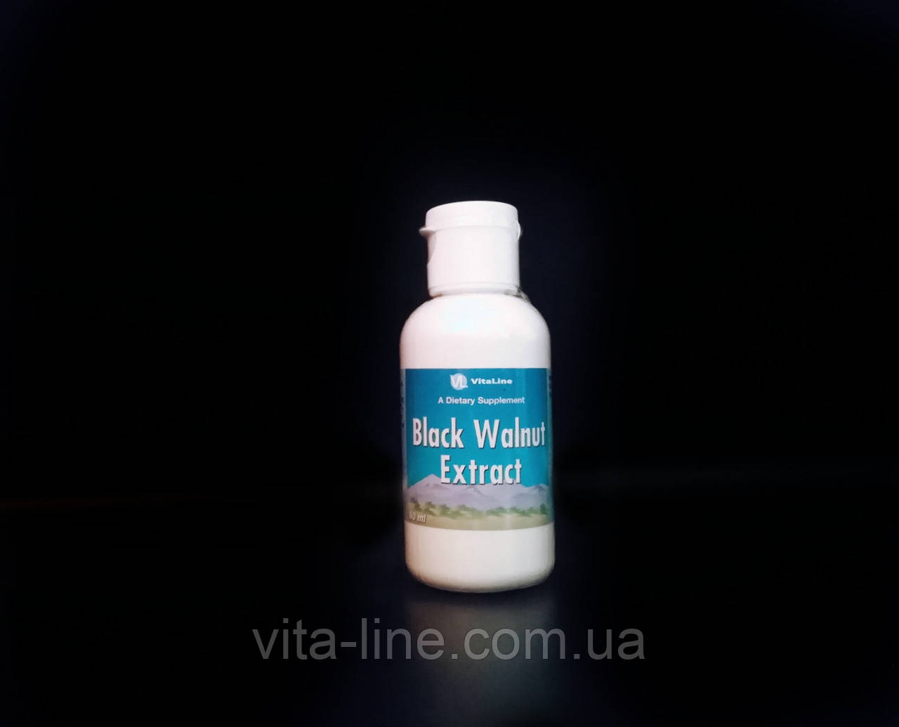 Екстракт чорного горіха/Black Walnut Extract Віталайн/VitaLine Рослинний антипаразитарний препарат 60 мл