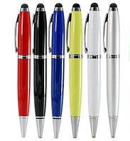 Ручка + флешка 32ГБ + стилус: 3в1! Многофункциональная шариковая ручка с флеш картой и стилусом!