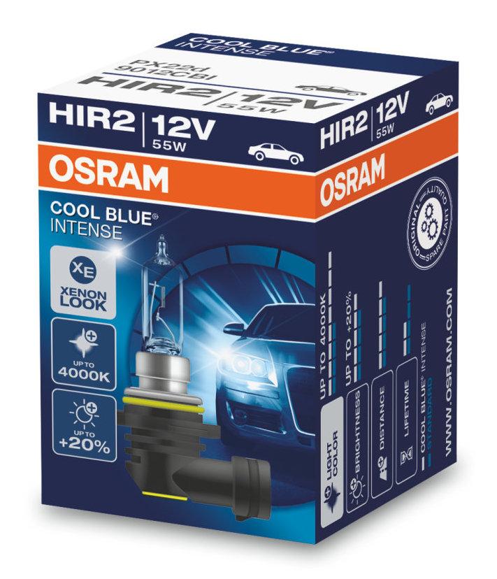 Автолампы Osram Cool Blue Intense HIR2 12V 55W PX22d (1шт) - фото 4 - id-p1114736573