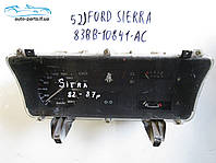Панель приборов Ford Sierra 1 1982-1987 1.3 1.6 Benzin 83BB10841AC №52